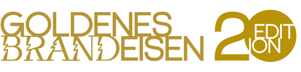 Goldenes Brandeisen Logo